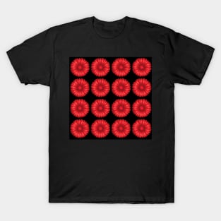 Red daisy T-Shirt